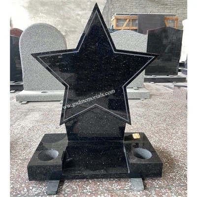 Prémiová černá hvězda s památníkem